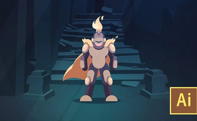 Learn Illustrator CC: Create a Vector Knight